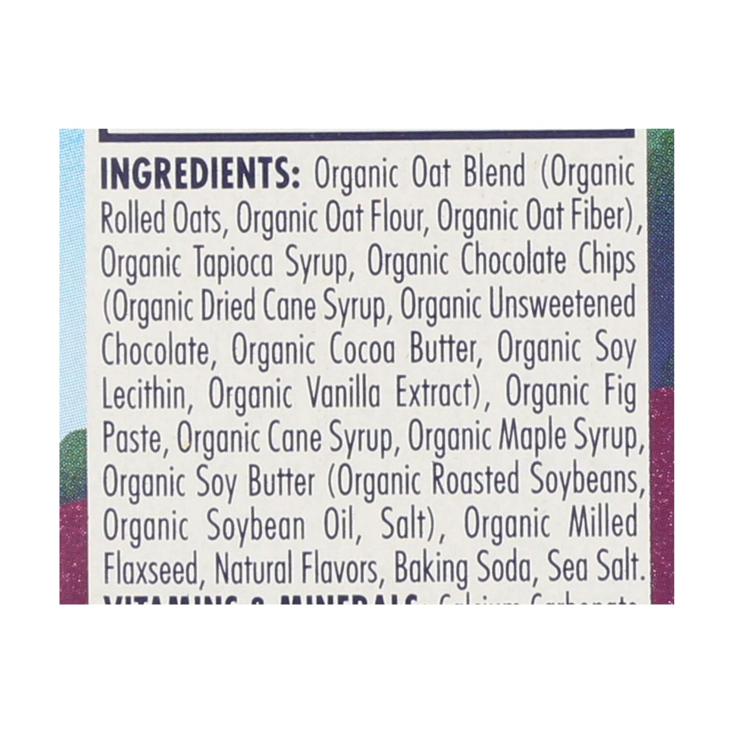 Clif Kid ZBar - Organic ZBar - Chocolate Chip - Case of 9 - 7.62 oz.