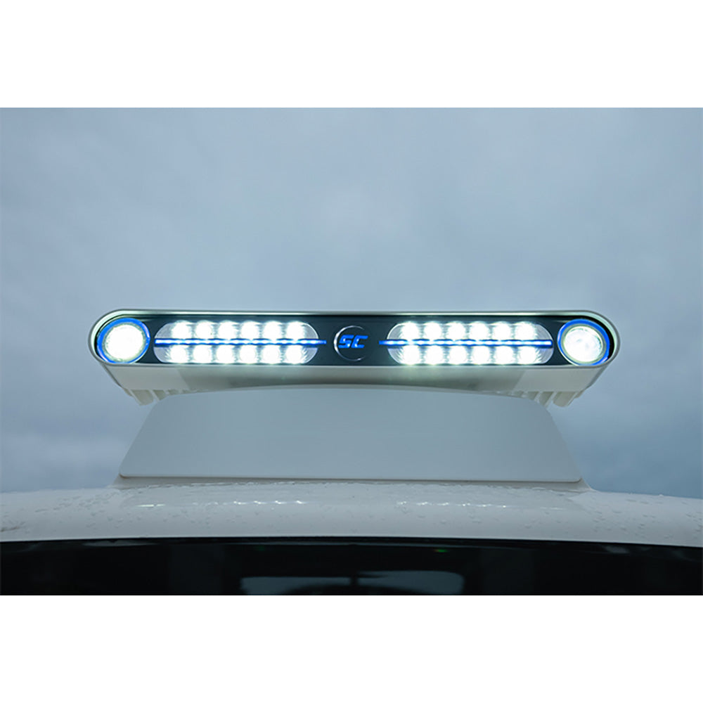 Shadow-Caster Eagle Ray LED Light Bar - White Housing  Dual Optics [SCM-EAGLE-RAY-WH]