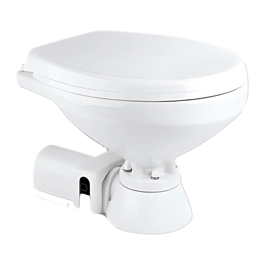 Commodore Electric Marine Toilet - Rear Macerator - Regular Size [CM1RMT]