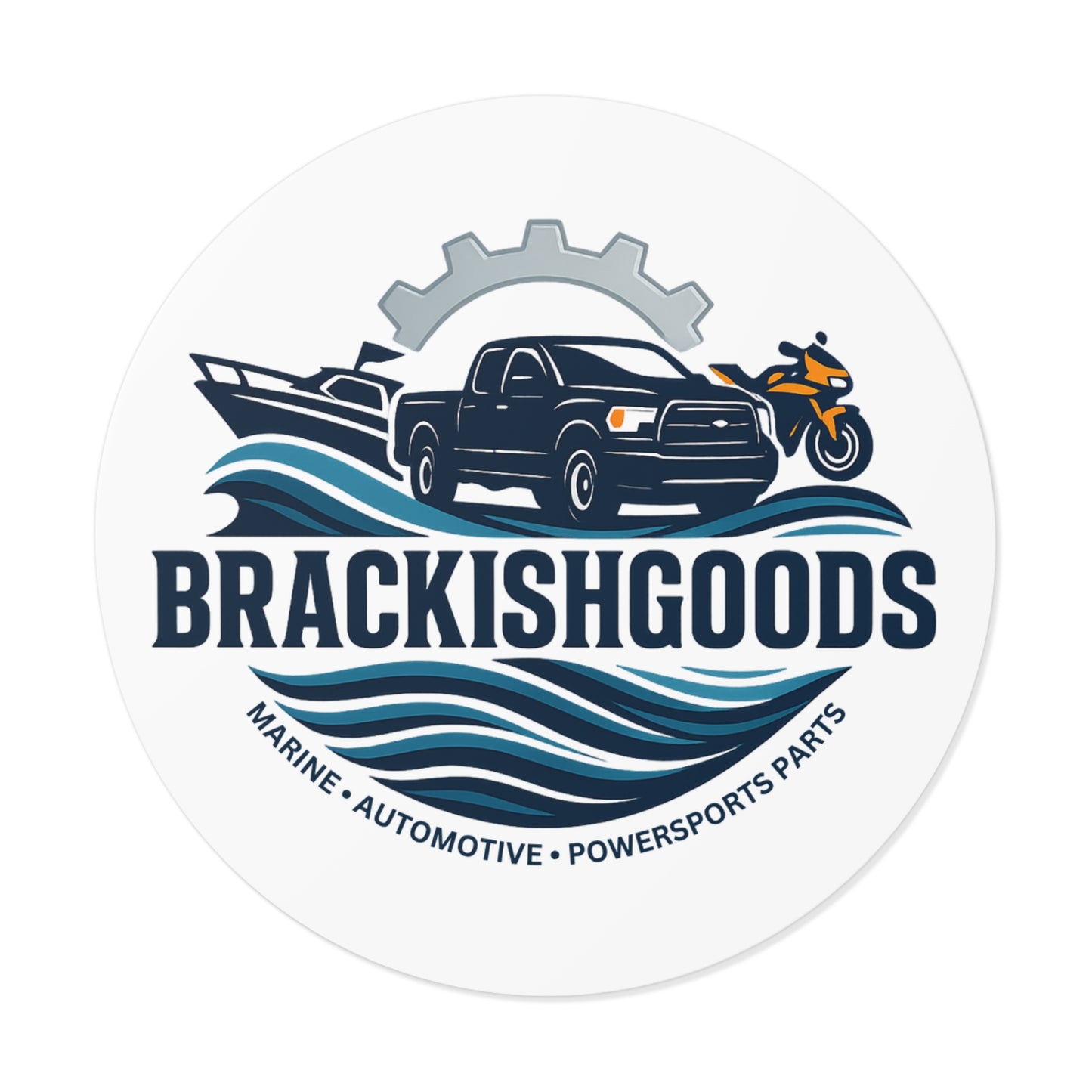 Brackishgoods Vinyl Stickers - Perfect for Adventure Enthusiasts