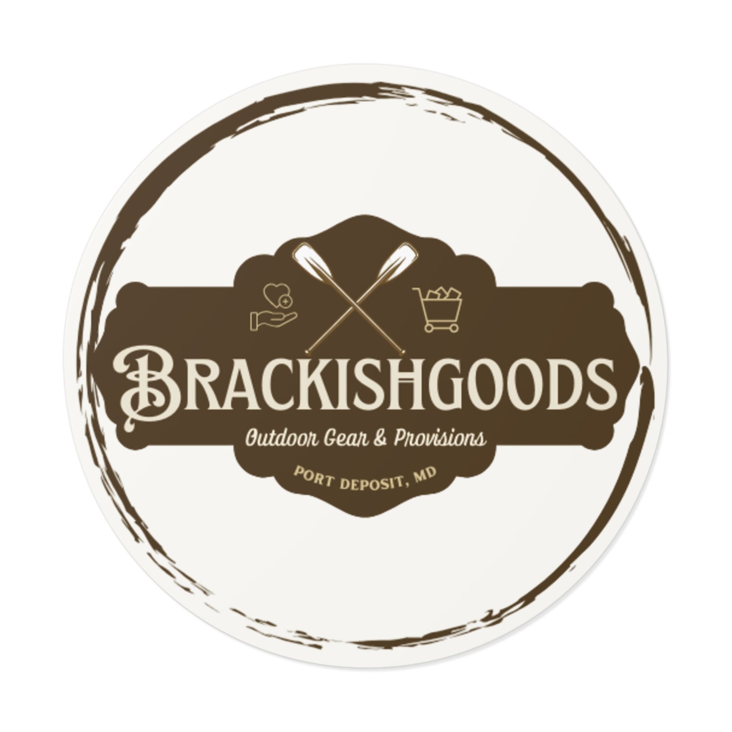 Brackishgoods Vinyl Stickers - Perfect for Adventure Enthusiasts