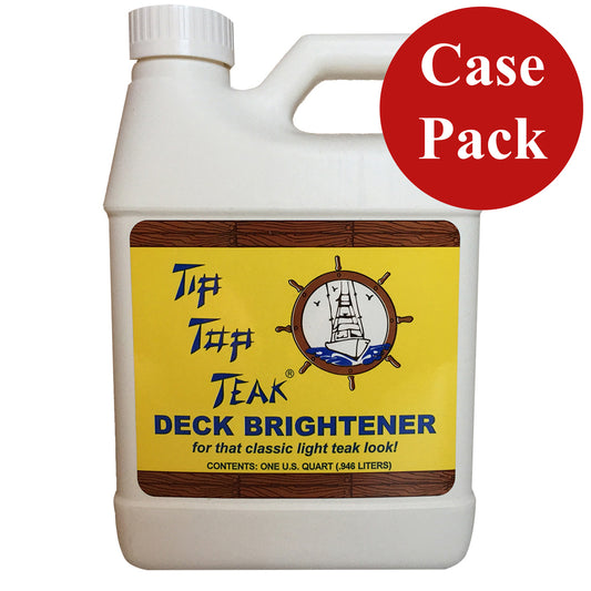 Tip Top Teak Tip Top Teak Deck Brightener - Quart - *Case of 12* [TB 3001CASE]