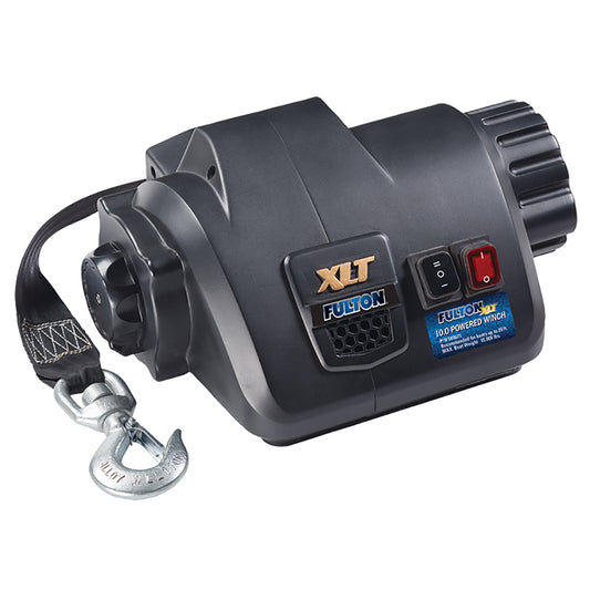 Fulton XLT 10.0 Powered Marine Winch w/Remote f/Boats up to 26 [500621]