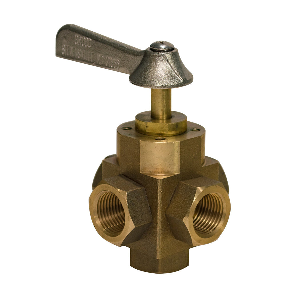 GROCO 1/2" 5-Port Tank Selector Valve [FV-550-L]