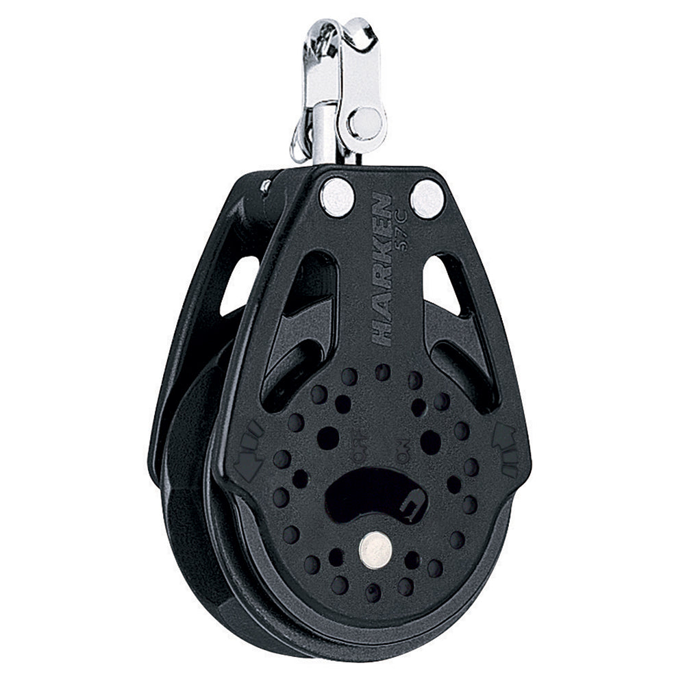 Harken 57mm Carbo Single Ratchet Block w/Swivel [2135]