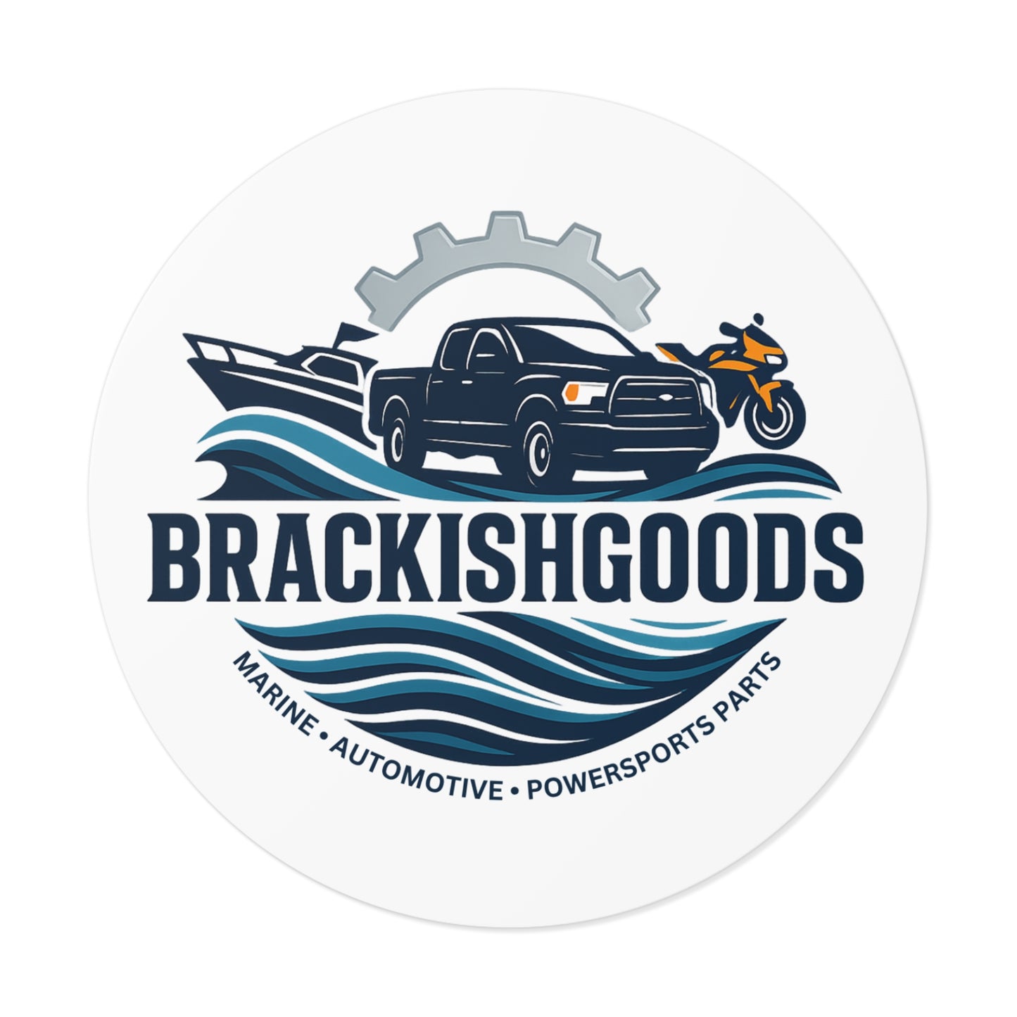 Brackishgoods Vinyl Stickers - Perfect for Adventure Enthusiasts