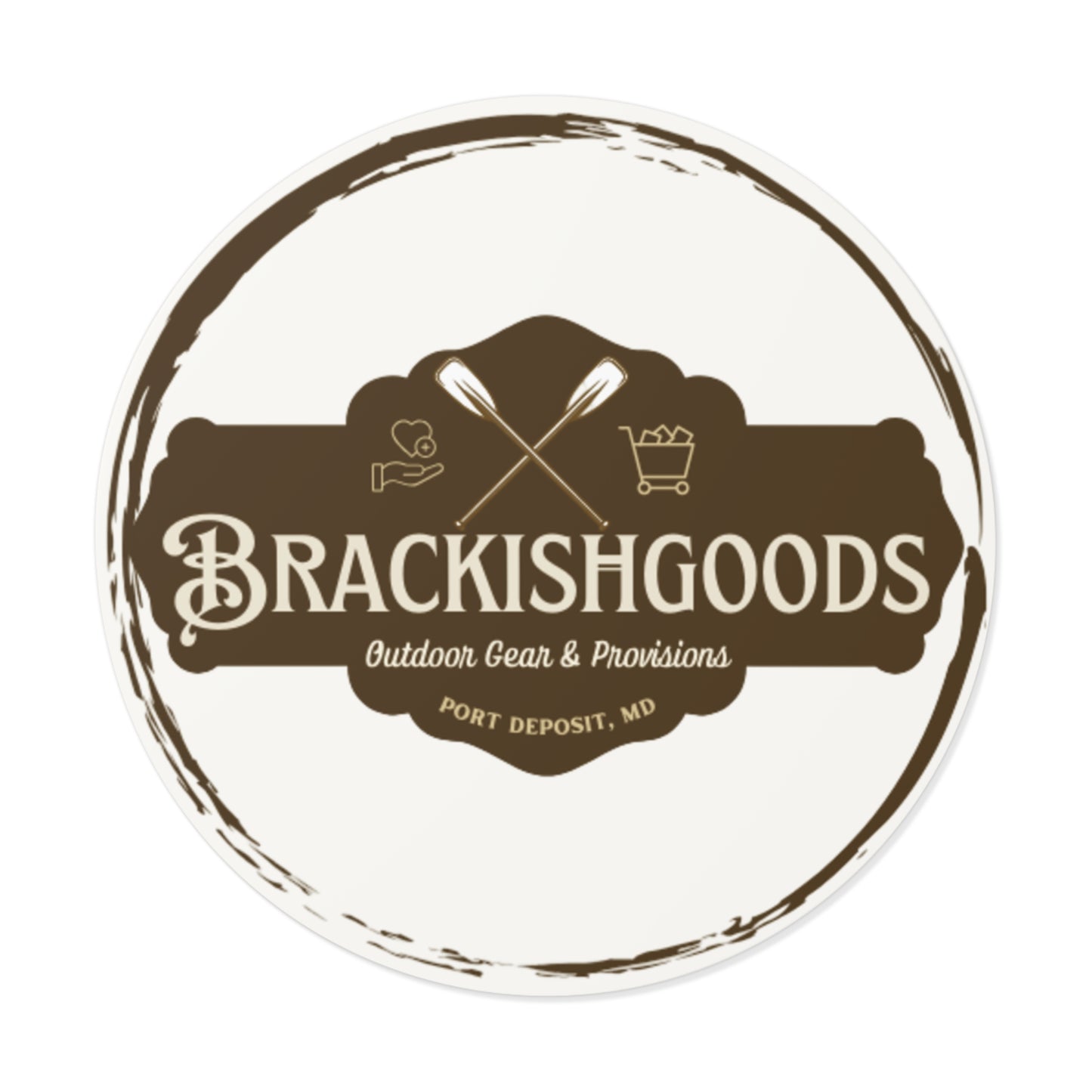 Brackishgoods Vinyl Stickers - Perfect for Adventure Enthusiasts