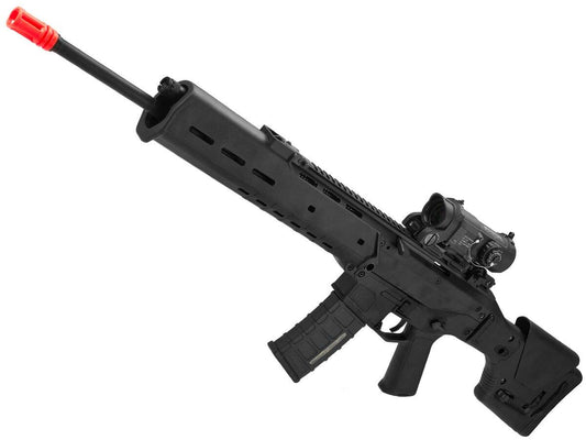 A&K Adaptive Combat AEG Airsoft Rifle, Black/DMR