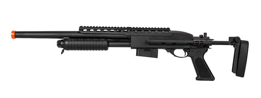 A&K M870 Tactical Spring-Powered Metal Shotgun