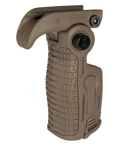 AB163 AK-Style Foldable & Extendable Tactical Foregrip, Dark Earth