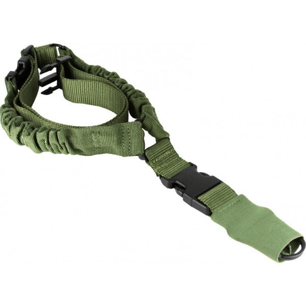 Aim Sports One Point Bungee Rifle Sling, Green