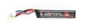 ASG Stock Tube Battery 11.1v 900mAh 15C LiPO