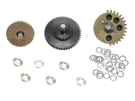 Black Knight Reinforced 4mm Shaft High Torque Gear Set 100:200