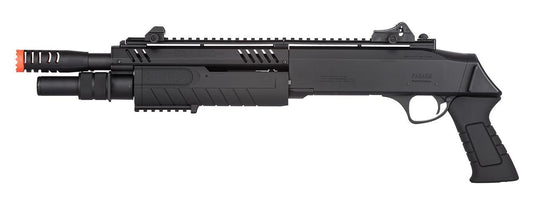 BO Manufacturer FABARM STF12 11" Barrel Pump Action Shotgun, Black