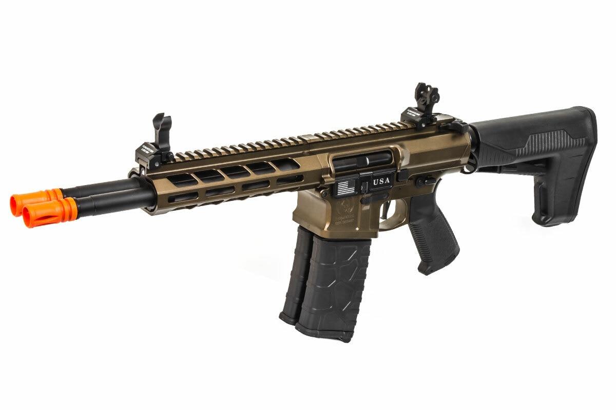 Classic Army DT4 Double-Barrel M4 Airsoft Rifle, Bronze FDE