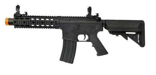 Colt M4 CQB SD CNC RIS Sportline AEG Airsoft Rifle, Black