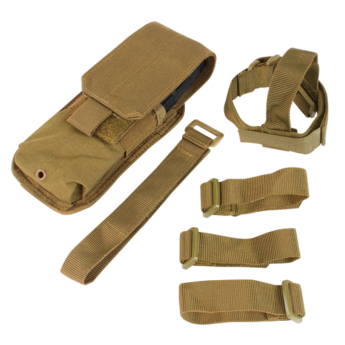 Condor M4 Buttstock Magazine Pouch, Coyote