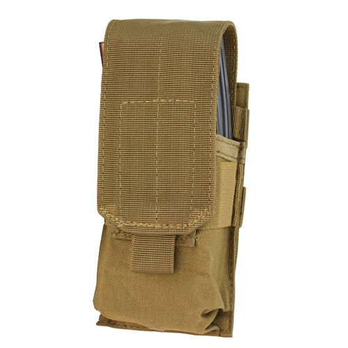 Condor MOLLE Single M4 Magazine Pouch, Coyote