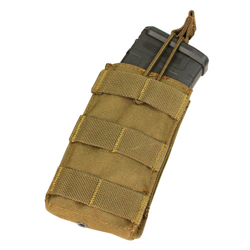 Condor MOLLE Single Open Top M4/M16 Mag Pouch, Coyote