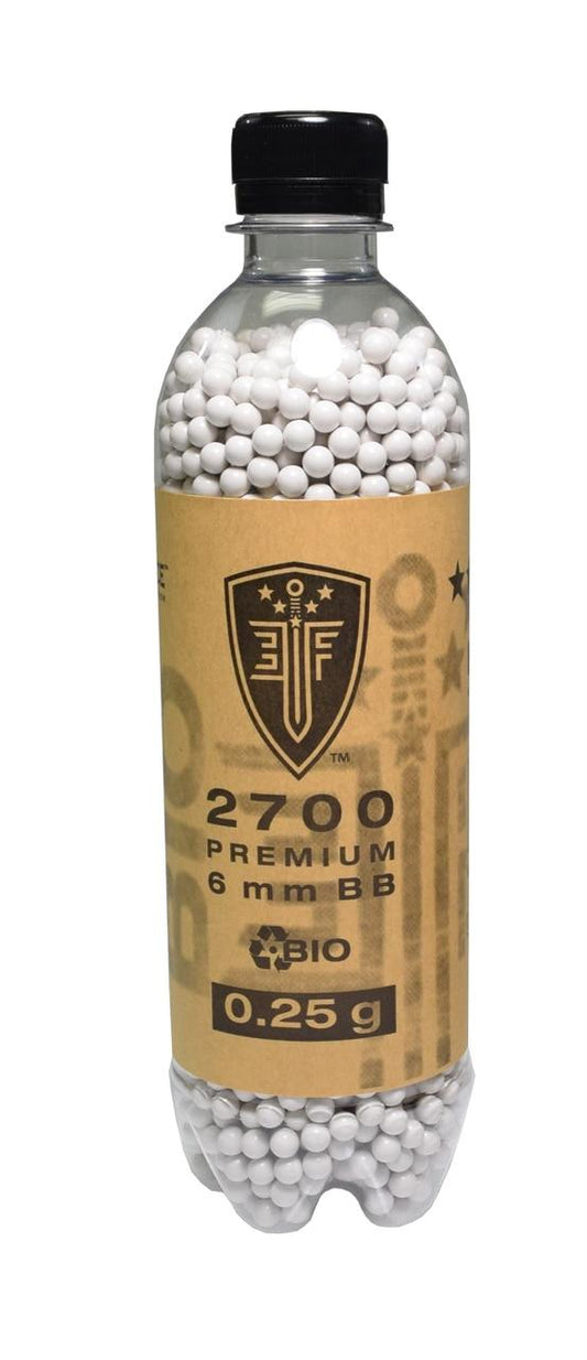 Elite Force Biodegradable Airsoft BBs, .25g, 2700 Rds