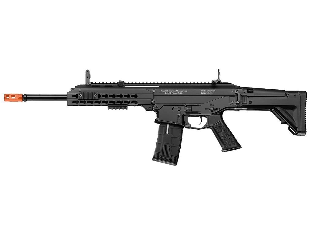 ICS CXP-APE Keymod ACR Style Metal AEG Airsoft Rifle, Black