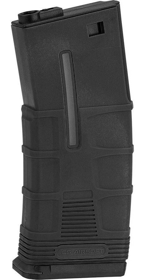 ICS T Tactical 120rd Mid-Cap Magazine, Black