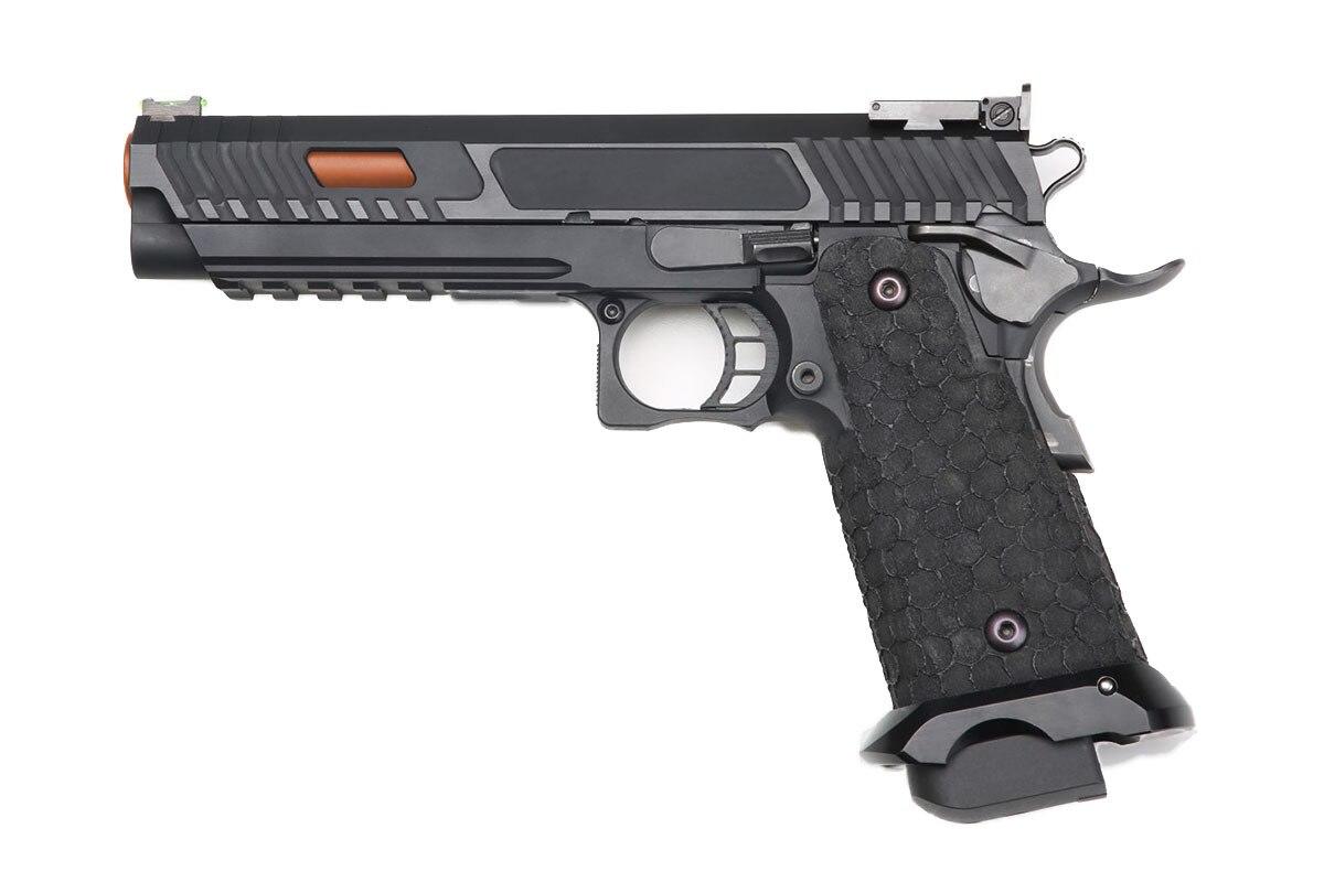 KLI 1911 Hi-Capa  “Baba Yaga” Co2 Blowback Airsoft Pistol, Black