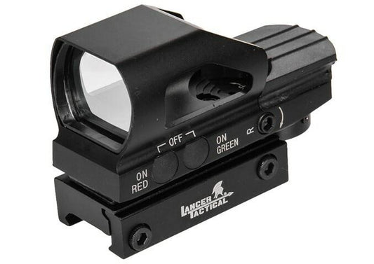 Lancer Tactical 4 Reticle Reflex Sight w/ Button Control