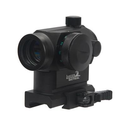 Lancer Tactical CA-418B T1 Style Red/Green Dot Sight with Quick-Release Mount