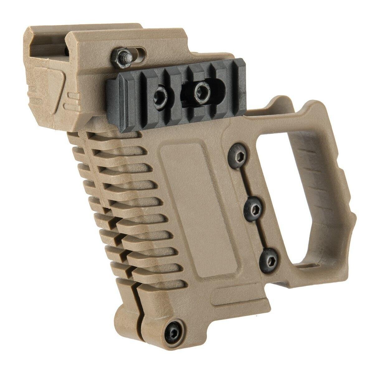 Lancer Tactical Carbine Kit for G-Series GBB Pistols, Tan