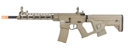 Lancer Tactical Enforcer Series BLACKBIRD Low FPS AEG Airsoft Rifle w/ Alpha Stock, Tan