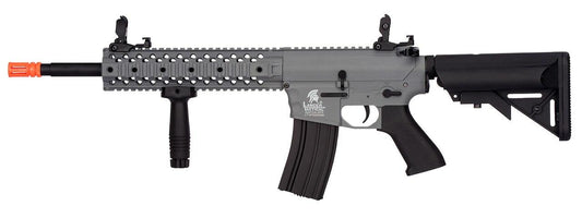 Lancer Tactical Gen 2 EVO M4 10” Free Float RIS AEG Airsoft Rifle, Grey