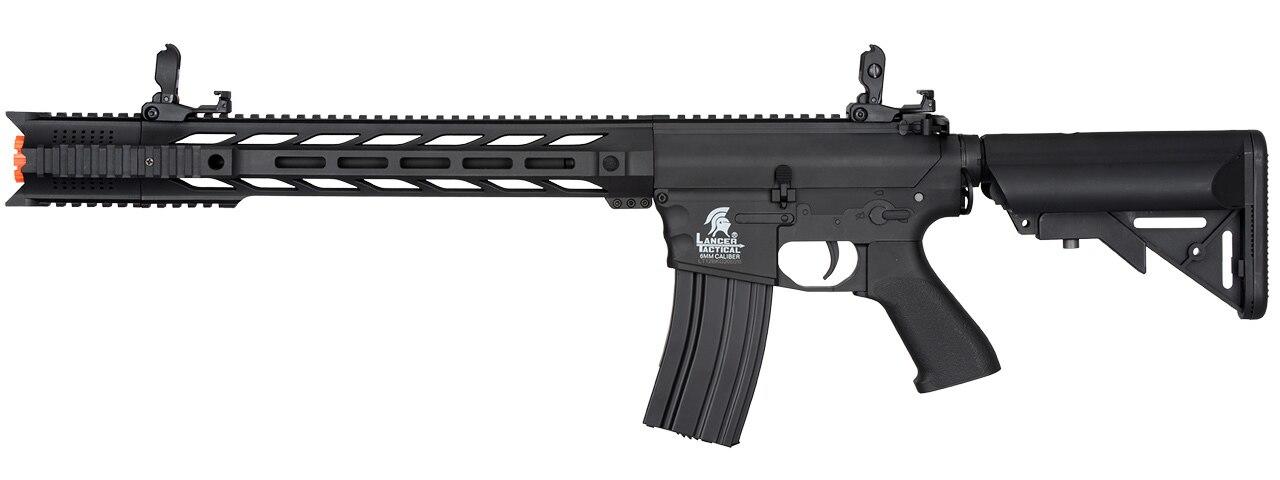 Lancer Tactical Interceptor SPR Gen 2 Airsoft Rifle, Low FPS Version, Black