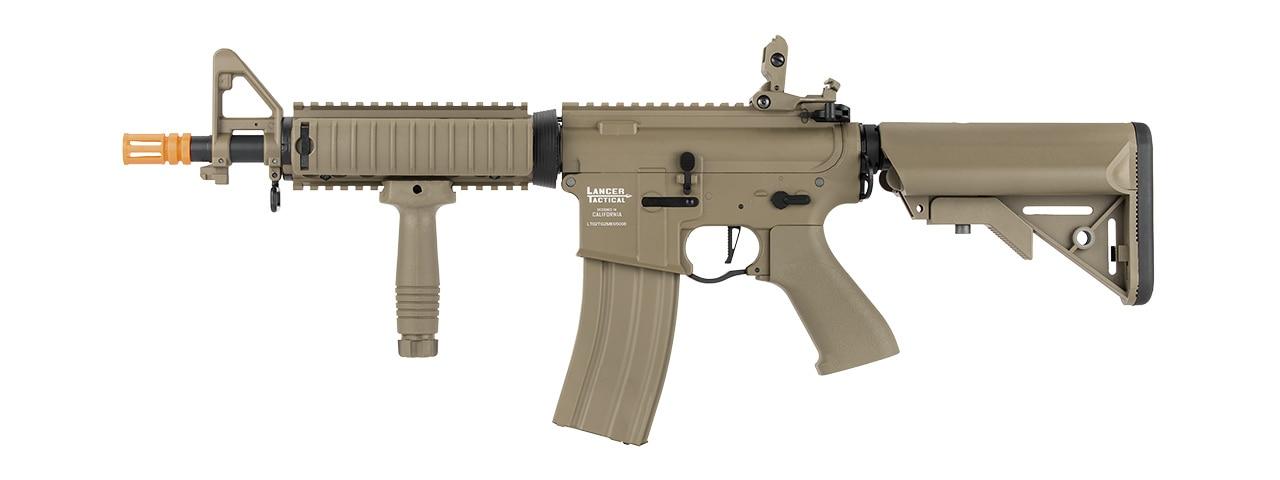 Lancer Tactical LT-02 MOD 0 MK18 M4 Proline Series Low FPS Airsoft Rifle, Tan