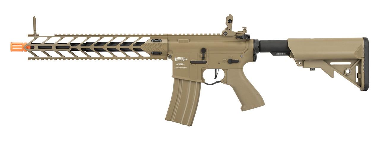 Lancer Tactical LT-33 NIGHT WING ProLine High FPS AEG Airsoft Rifle, Tan