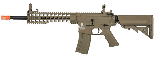 Lancer Tactical M4 10"  Keymod AEG, Low FPS Version, Dark Earth