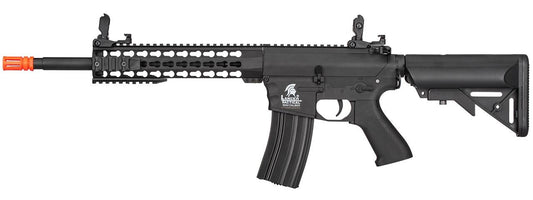 Lancer Tactical M4 Keymod EVO Airsoft Rifle, Black - CQB FPS Variant