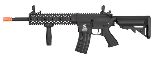 Lancer Tactical M4 RIS Carbine Gen 2 Airsoft Rifle, Black