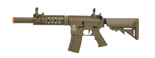 Lancer Tactical M4 SD Airsoft Rifle AEG, Gen 2, Tan