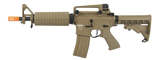 Lancer Tactical M933 Commando Proline Series High FPS AEG Airsoft Rifle, Tan