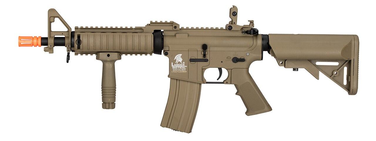 Lancer Tactical MK18 Nylon Polymer MOD0 Gen 2 Airsoft Rifle, Tan