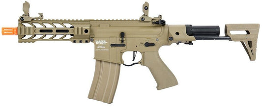 Lancer Tactical ProLine Series BATTLE HAWK PDW High FPS AEG Airsoft Rifle, Tan