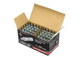 Puff Dino 12g CO2 Cartridge, 50 Pack