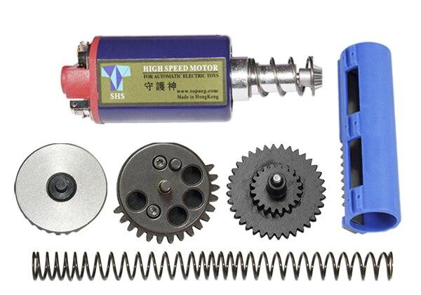 SHS High Speed Tune Up Kit w/ Motor, 13:1 Gear Set, Piston, & M120 Spring