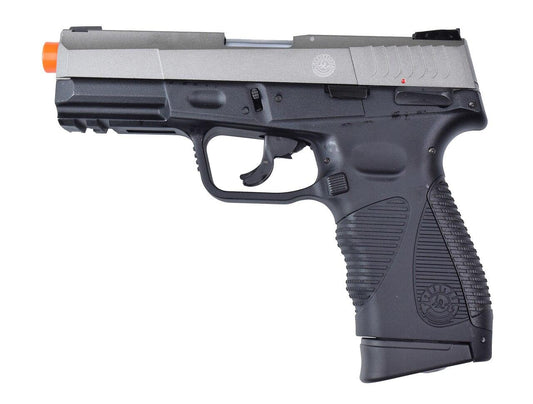 Taurus 24/7 G2 Metal Blowback Airsoft Pistol, Silver/Black