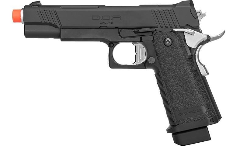 Tokyo Marui D.O.R Hi-Capa 5.1 Gas Blowback Airsoft Pistol, Black