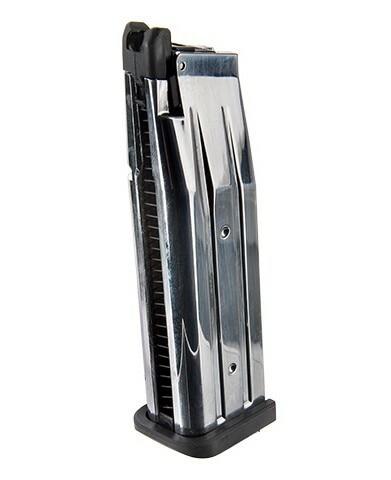 Tokyo Marui Hi-Capa 5.1 31rd Gas Blowback Magazine, Chrome