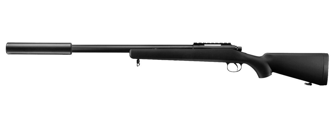 Tokyo Marui VSR-10 G-Spec Bolt Action Airsoft Sniper Rifle w/ Mock Suppressor, Black