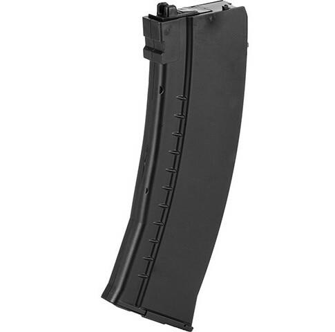 WellFire AK74U 45rd Gas Airsoft Magazine, Black