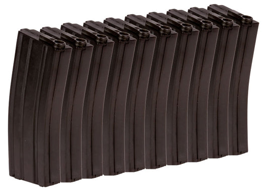 10-pk Elite Force M4/M16 Mid-Cap Rifle Magazine, Black, 140 Rds